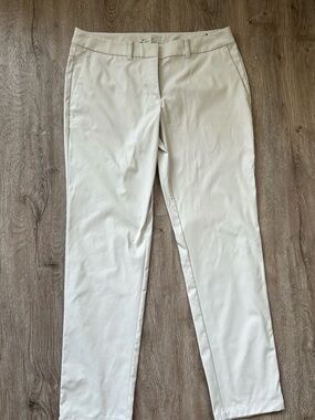 Nike Women's Light Beige Straight Leg Pants Golf Pants